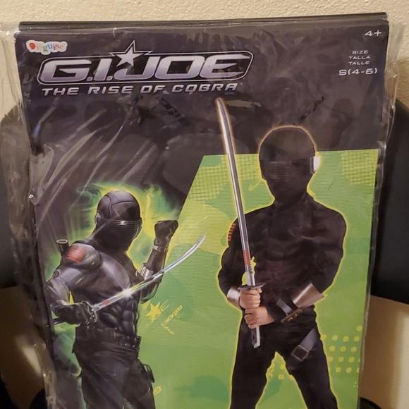 Boys "G.I. Joe (Snake Eyes)" Costume - Picture 2 of 5